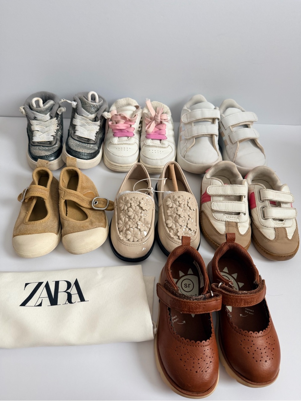 Zara toddler Girls shoe bundle 7T